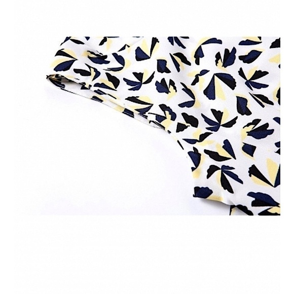 Zara sleeveless geometric print skater dress pockets Women’s dress size M - Picture 3 of 12